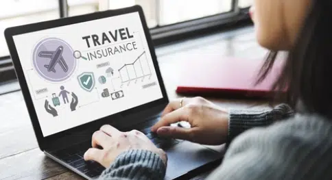 travel insurance ad
